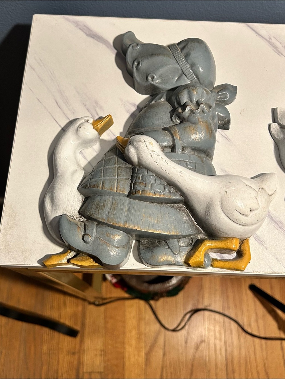 ⭐️ 5 for $25⭐️ Vintage Burwood Plaques Geese Wall Decor Boy and Girl Set - Picture 10 of 12